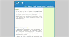 Desktop Screenshot of mitose.info