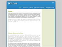 Tablet Screenshot of mitose.info